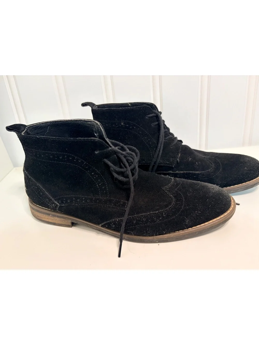 Bruno Marc Wingtip Chukka Boots